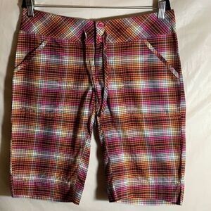 Columbia Multi-Coloured Plaid Shorts